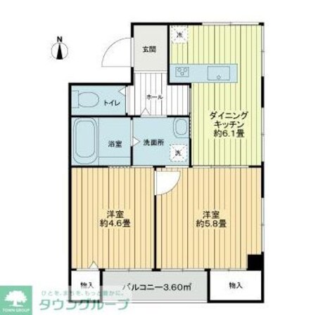 マリオン荻窪の物件間取画像